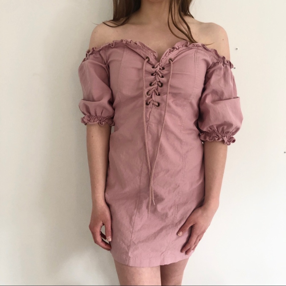 Lulu’s Pink Mini Dress